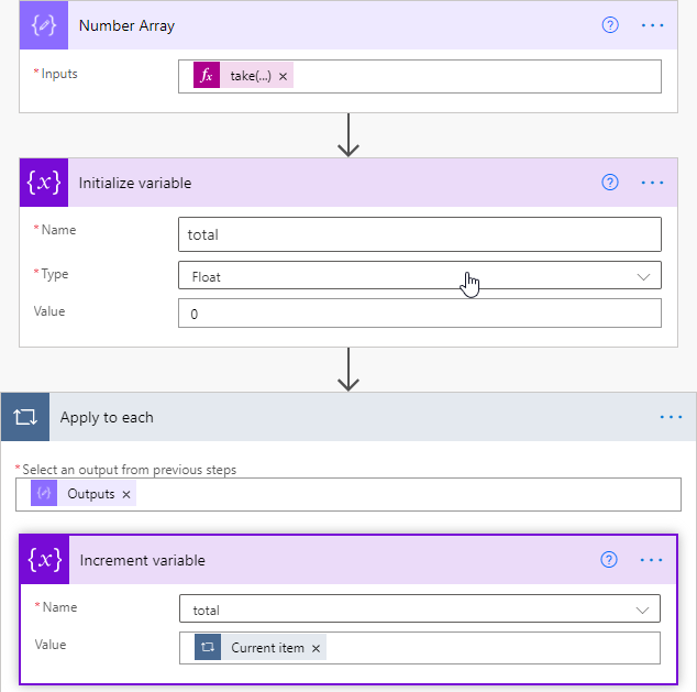 how-to-sum-an-array-of-numbers-in-power-automate